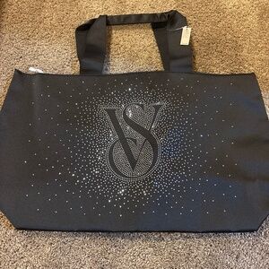 Victoria Secret Black Tote Bag